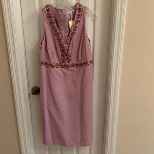 NWT BODEN lavender dress with beading Gorgeous!